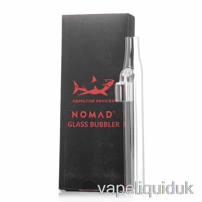 Hamilton Devices Nomad Glass Bubbler Glass Bubbler Vape Liquid